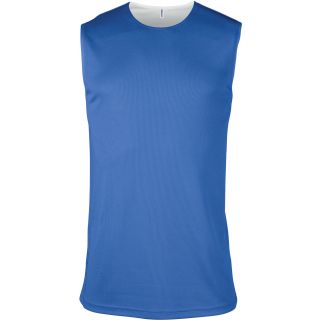Maillot basket réversible unisexe PA464 - Sporty Royal Blue / White -