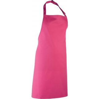 Tablier à bavette "Colours" PR150 - Hot Pink