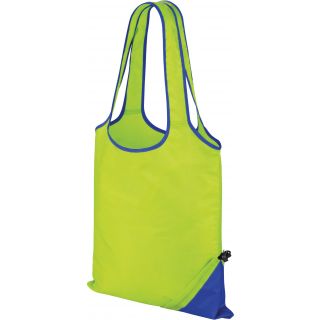 Sac shopping "compact" - Lime / Royal
