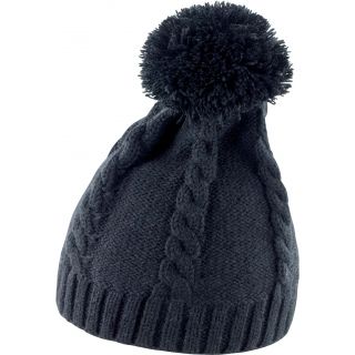 Bonnet à pompon R149X - Black