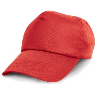 Casquette coton RC005X - Red