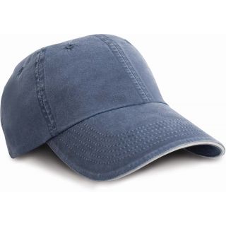 Casquette coton lavé RC054X - Navy / Putty