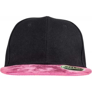 Casquette bronx glitter RC087X - Black / Pink-One Size