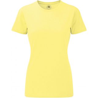 T-shirt femme polycoton col rond RU165F - Yellow Marl