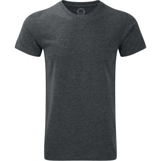 T-shirt polycoton col rond RU165M - Grey Marl