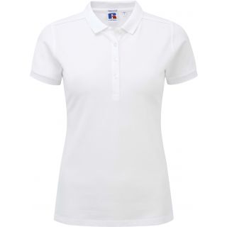 Polo femme Stretch RU566F - White