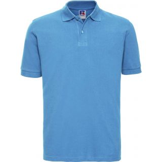 Polo homme manches courtes Classic RU569M - Turquoise