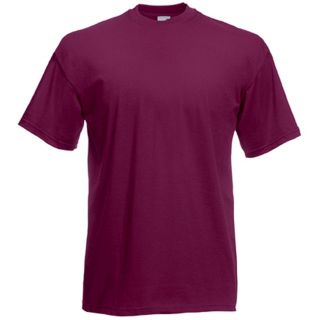 T-shirt homme manches courtes Valueweight SC221 - Burgundy