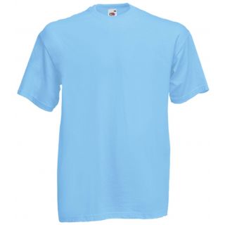 T-shirt homme manches courtes Valueweight SC221 - Sky Blue recto