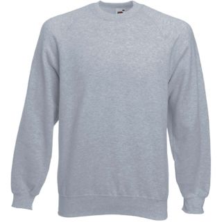 Sweat-shirt homme manches raglan SC4 - Heather Grey