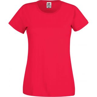 T-shirt femme manches courtes Original-T SC61420 - Red de face