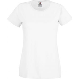 T-shirt femme manches courtes Original-T SC61420 - White de face
