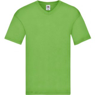 T-shirt homme col V Original-T SC61426 - Lime
