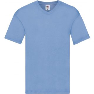 T-shirt homme col V Original-T SC61426 - Sky Blue