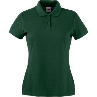 Polo femme piqué 65/35 SC63212 - Bottle Green