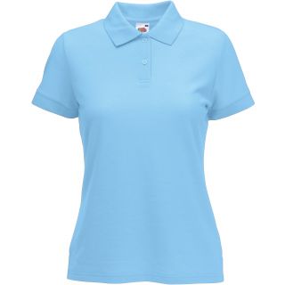 Polo femme piqué 65/35 SC63212 - Sky Blue