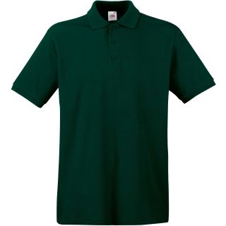Polo homme manches courtes premium SC63218 - Forest Green
