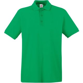 Polo homme manches courtes premium SC63218 - Kelly Green