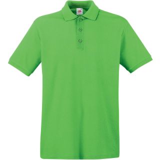 Polo homme manches courtes premium SC63218 - Lime