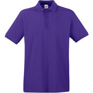 Polo homme manches courtes premium SC63218 - Purple