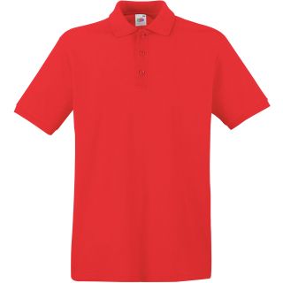 Polo homme manches courtes premium SC63218 - Red