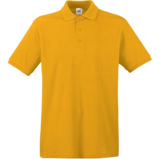 Polo homme manches courtes premium SC63218 - Sunflower