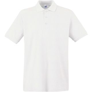 Polo homme manches courtes premium SC63218 - White