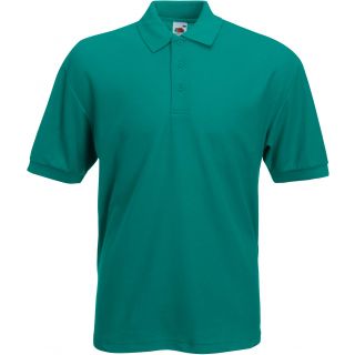 Polo homme piqué 65/35 SC63402 - Emerald
