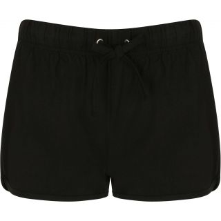 Short Femme Rétro SK069 - Black / Black