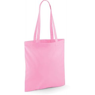 situation du Sac totebag coton à anses longues W101 - Classic Pink - 42 x 38 cm