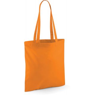 situation du Sac totebag coton à anses longues W101 - Orange - 42 x 38 cm