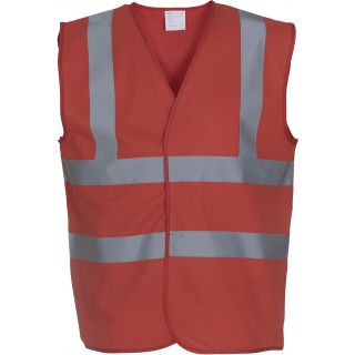 Gilet haute visibilité HVW100 - Red