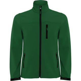 Softshell micropolaire manches longues ANTARTIDA vert bouteille