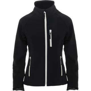 Softshell femme micropolaire manches longues ANTARTIDA WOMAN noir