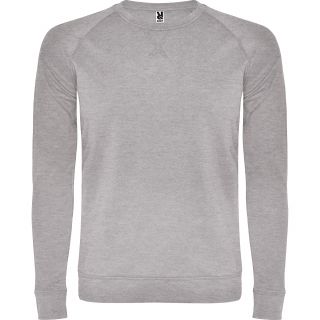 Sweat-shirt homme manches longues raglan ANNAPURNA gris chiné