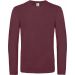 T-shirt homme manches longues #E190 Burgundy - XL