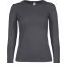 T-shirt manches longues femme #E150 Dark Grey - XS