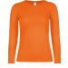 T-shirt manches longues femme #E150 Orange - XS