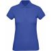 Polo femme bio Inspire PW440 - Cobalt Blue