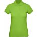 Polo femme bio Inspire PW440 - Orchid Green