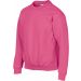 Sweat-shirt enfant col rond heavy blend 18000B - Safety Pink