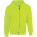 Sweat-shirt Heavy Blend™ Full Zip Hooded 18600 - Safety Yellow