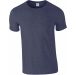 T-shirt homme col rond softstyle 6400 - Heather Navy