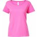 T-shirt femme Softstyle® Deep Scoop 64550L - Azalea
