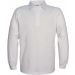 Polo homme rugby uni col blanc K217 - White