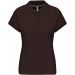 Polo femme manches courtes K242 - Chocolate
