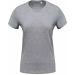 T-shirt femme col rond manches courtes K389 - Oxford Grey