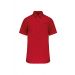 Chemise homme manches courtes Popeline K543 - Classic Red