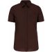Chemise manches courtes femme Judith K548 - Brown