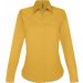 Chemise manches longues femme Jessica K549 - Yellow